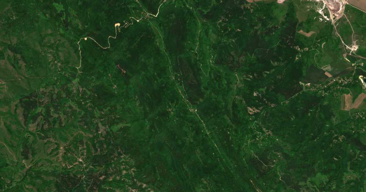 Сателитска карта на Gorno selo