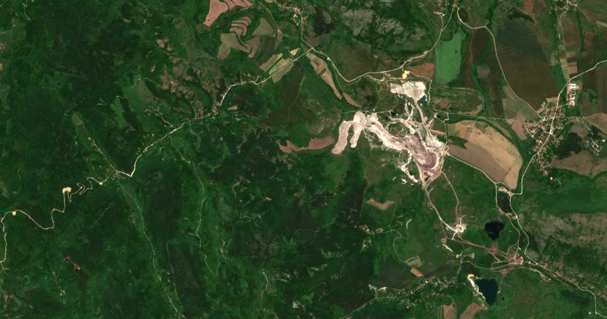 Сателитска карта на Nedelište