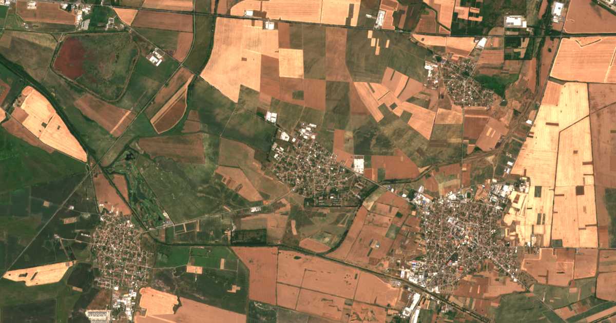 Сателитска карта на Musačevo
