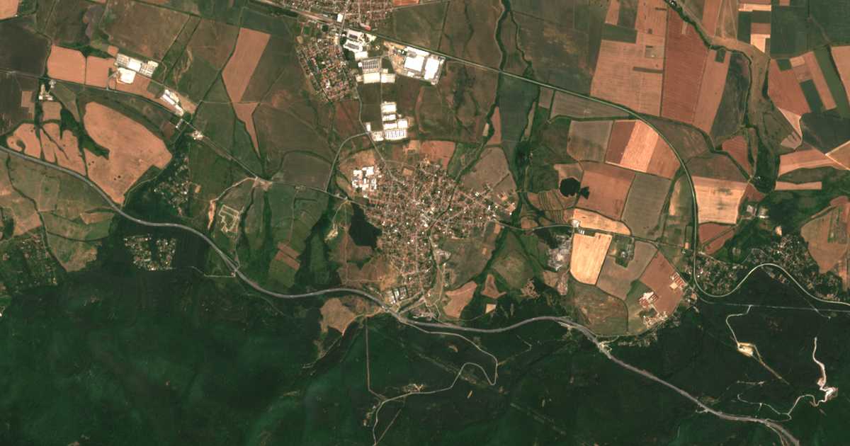 Сателитска карта на Novi Han