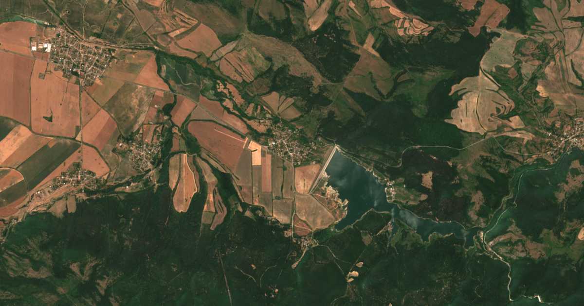 Сателитска карта на Ognjanovo