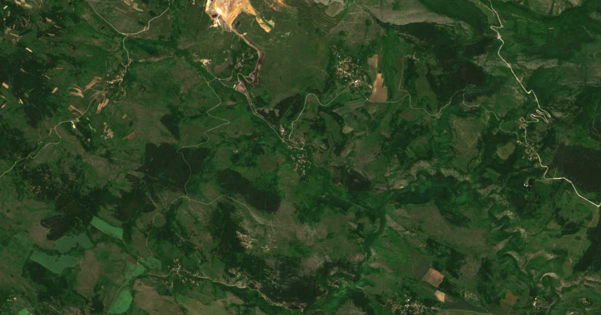 Сателитска карта на Vrǎdlovci