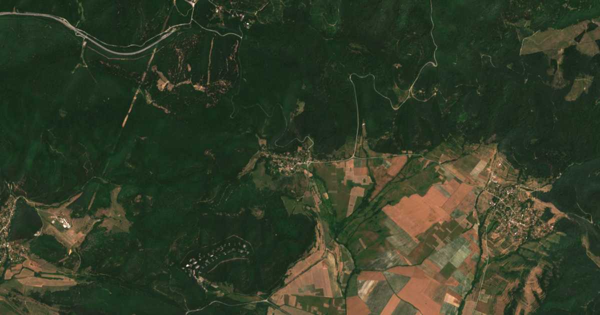 Сателитска карта на Gorno Kamarci