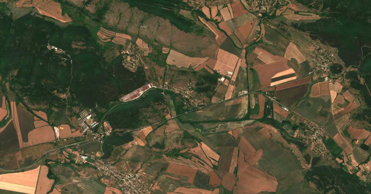 Сателитска карта на Neguševo