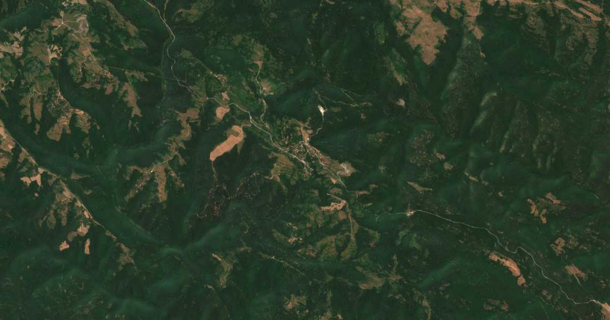 Сателитска карта на Belica
