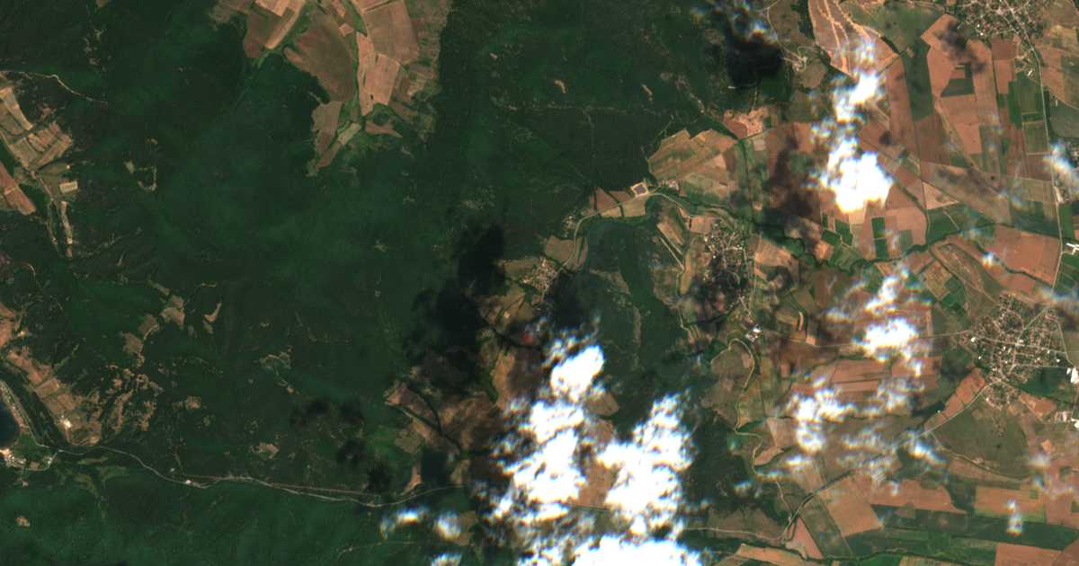 Сателитска карта на Venkovec