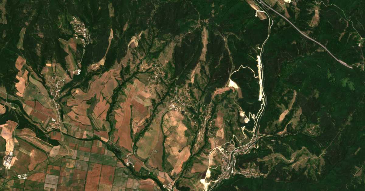 Сателитска карта на Gorna Vasilica