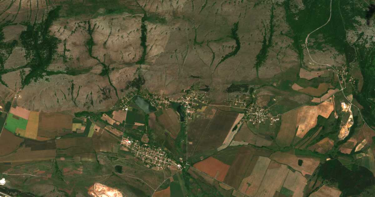 Сателитска карта на Bezden