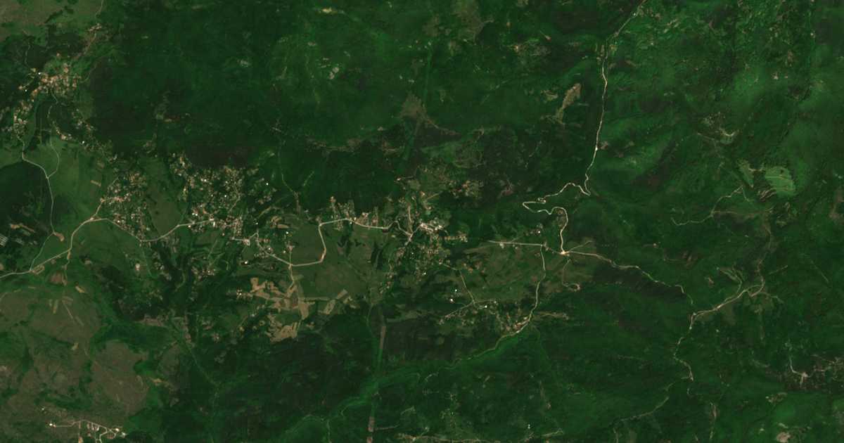 Сателитска карта на Čibaovci