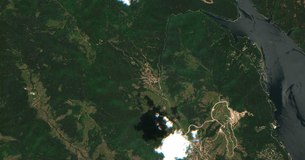Сателитска карта на Dolni Okol