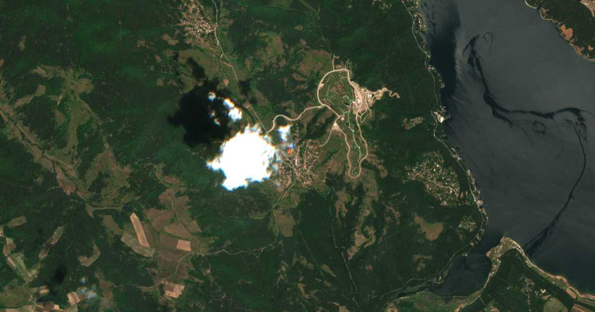 Сателитска карта на Gorni Okol