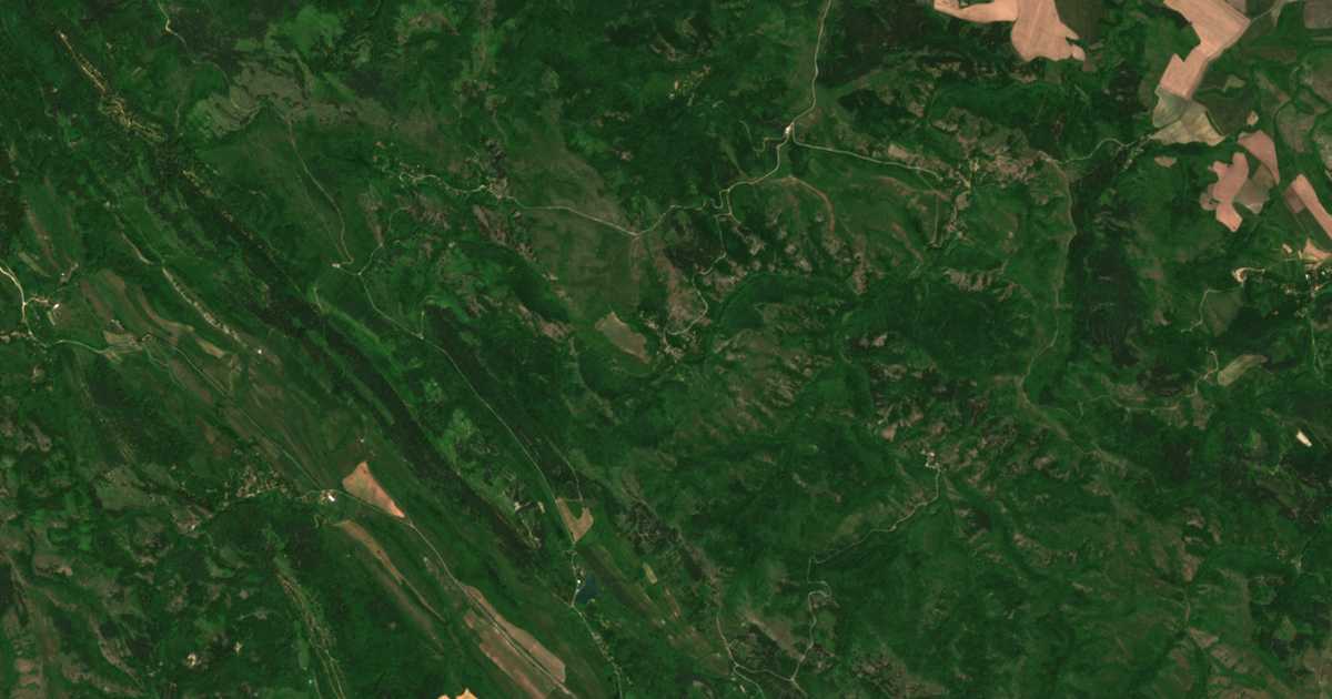 Сателитска карта на Pištane