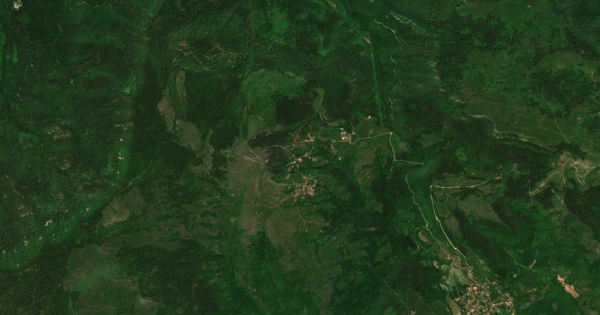 Сателитска карта на Druževo