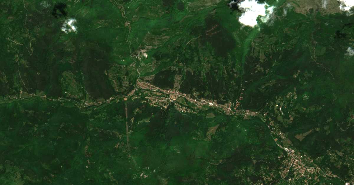 Сателитска карта на Iskrec