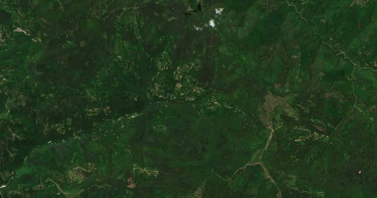 Сателитска карта на Лесковдол