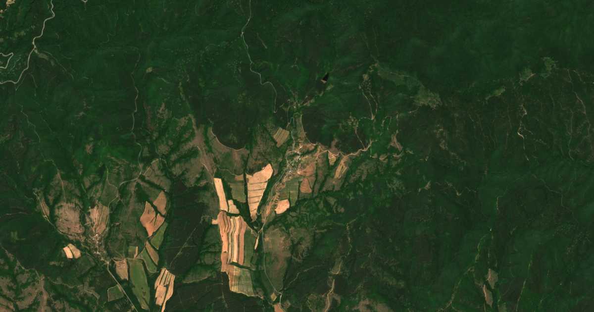 Сателитска карта на Gorno Novo Selo