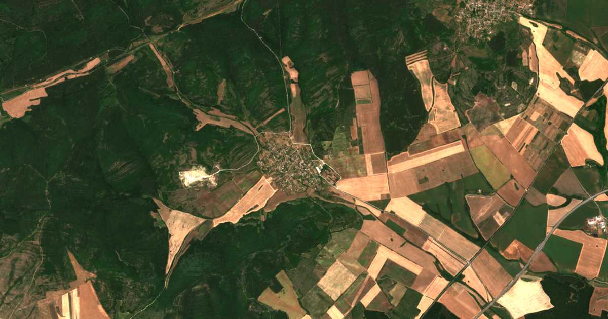 Сателитска карта на Vinarovo