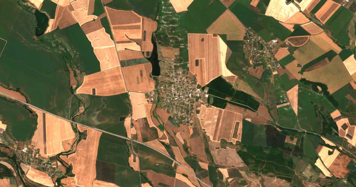 Сателитска карта на Zetjovo