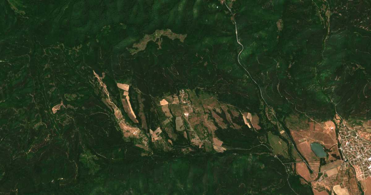 Сателитска карта на Dimovci