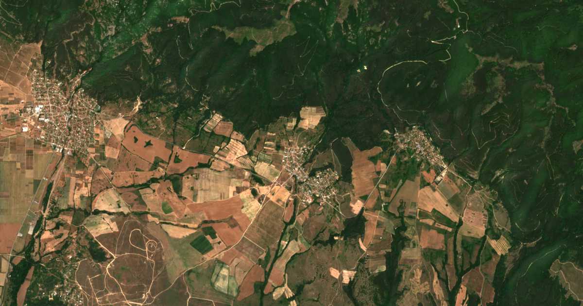 Сателитска карта на Dolno Izvorovo