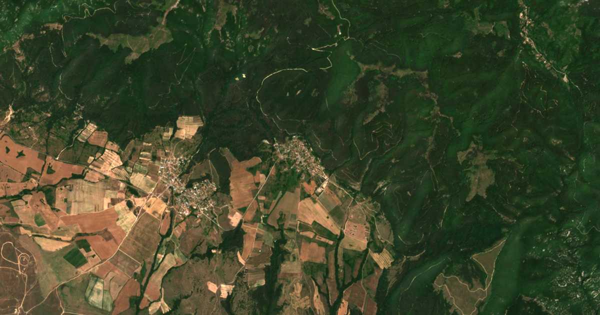 Сателитска карта на Gorno Izvorovo