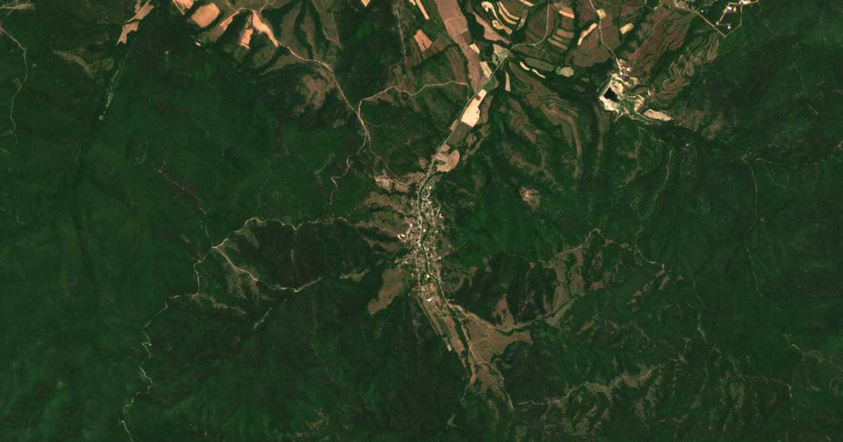Сателитска карта на Srednogorovo