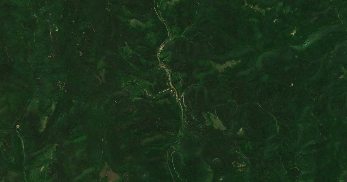 Сателитска карта на Boruštica