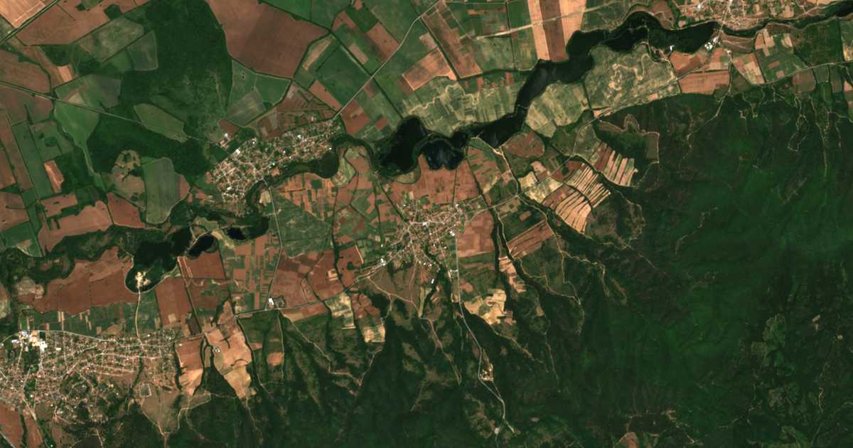 Сателитска карта на Šanovo