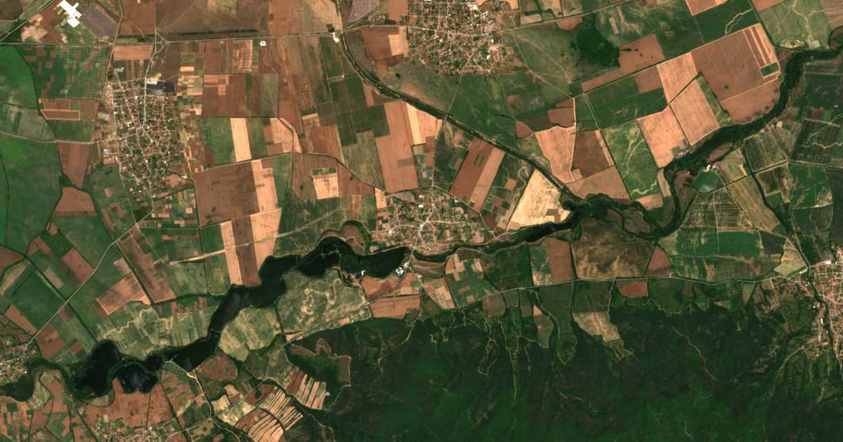 Сателитска карта на Zimnica