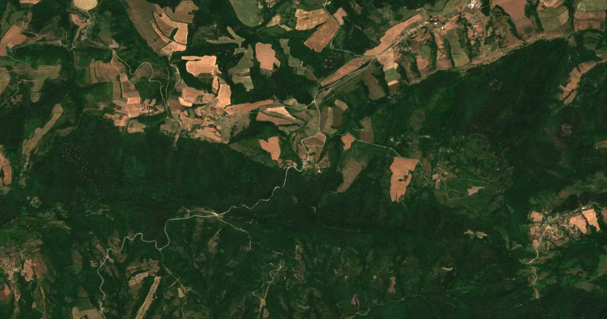 Сателитска карта на Glašataj