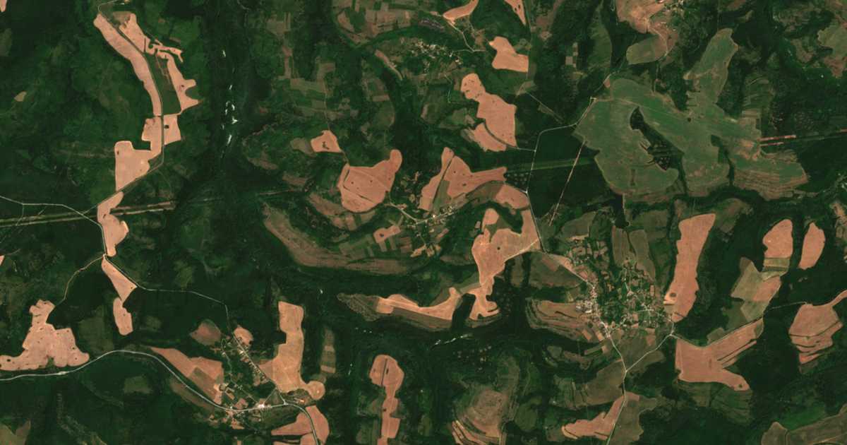 Сателитска карта на Gorna Zlatica