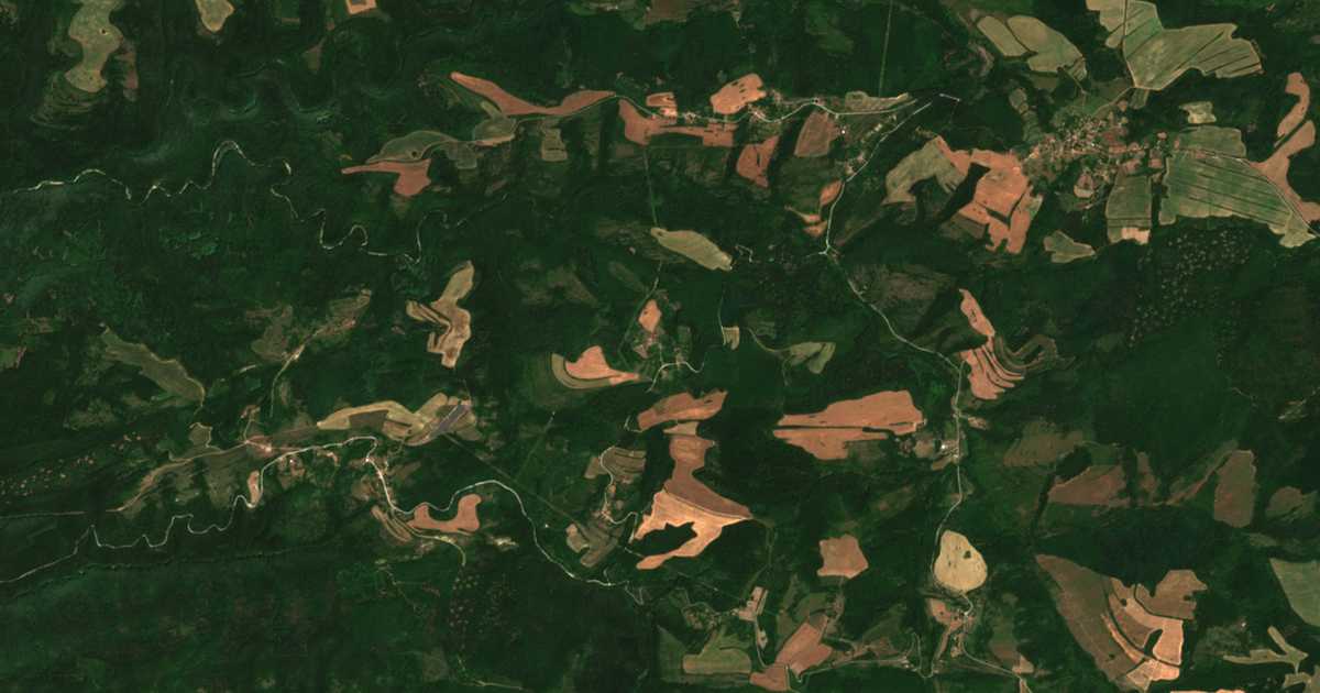 Сателитска карта на Halvadžijsko