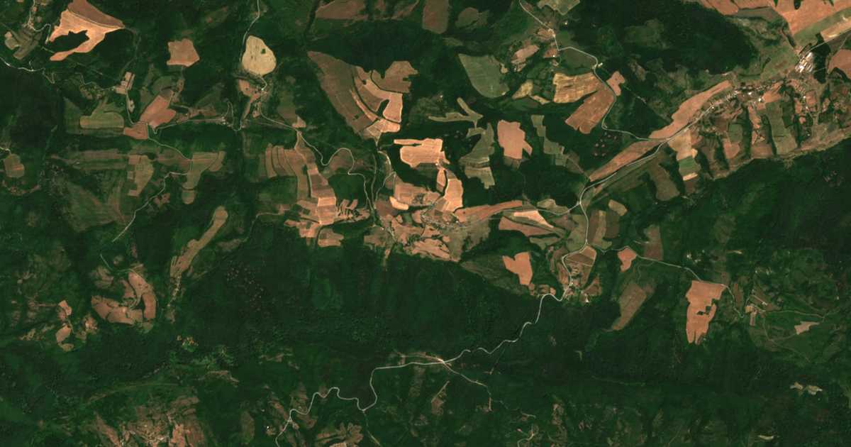 Сателитска карта на Kapište