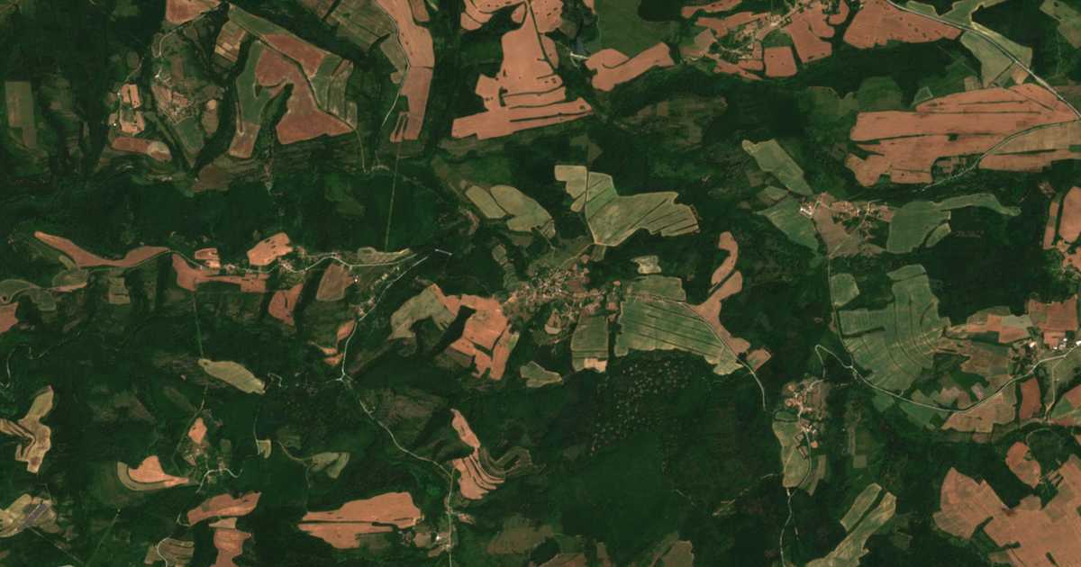 Сателитска карта на Orač