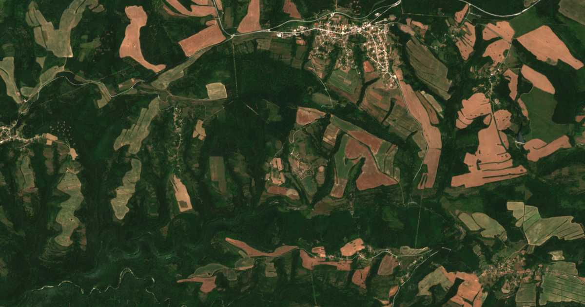 Сателитска карта на Šiškovica