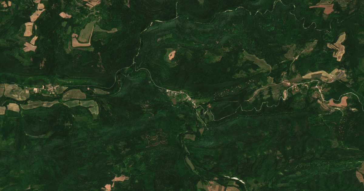 Сателитска карта на Stara rečka