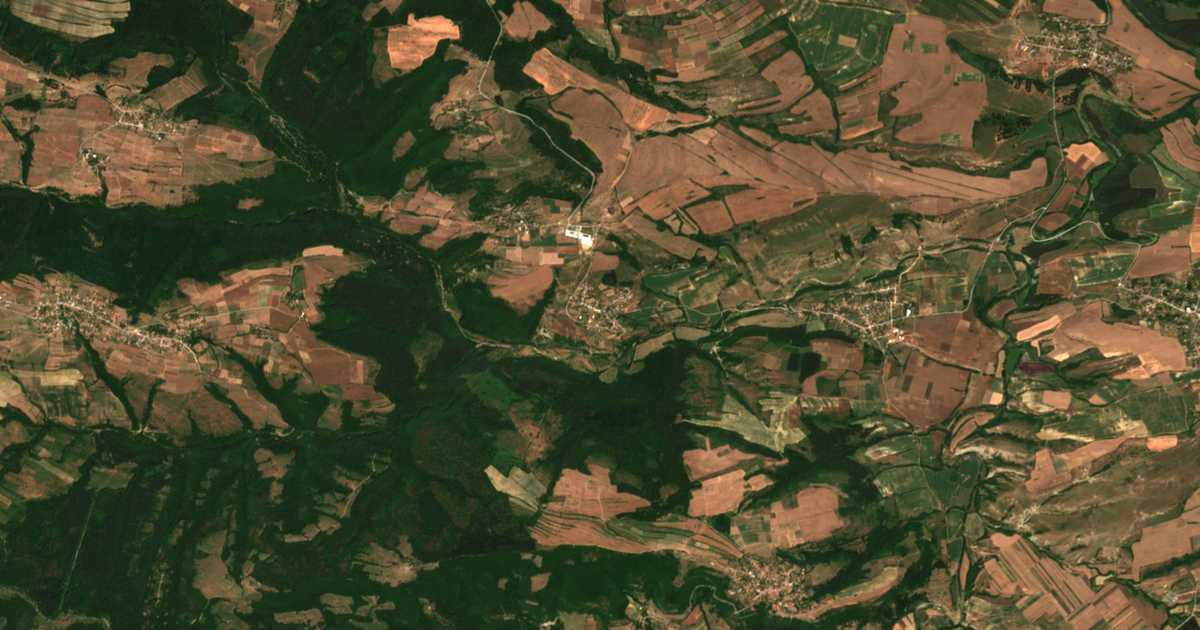 Сателитска карта на Bǎlgaranovo