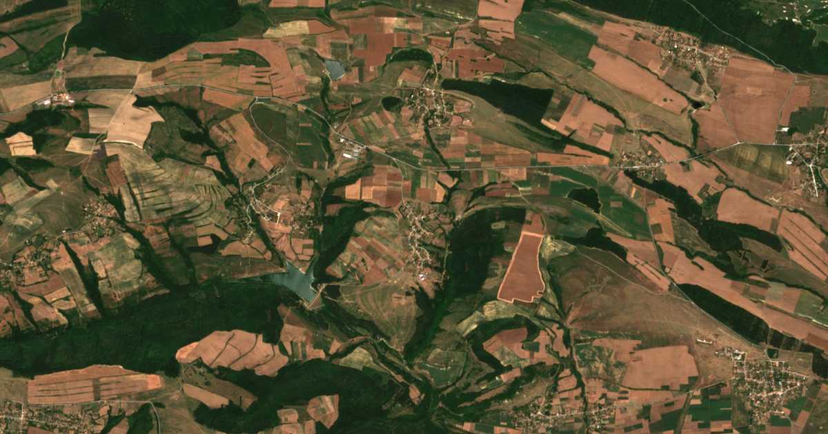 Сателитска карта на Dolno Kozarevo