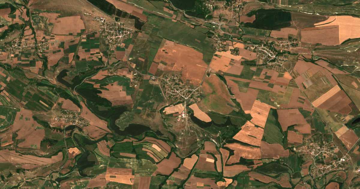 Сателитска карта на Cerovište