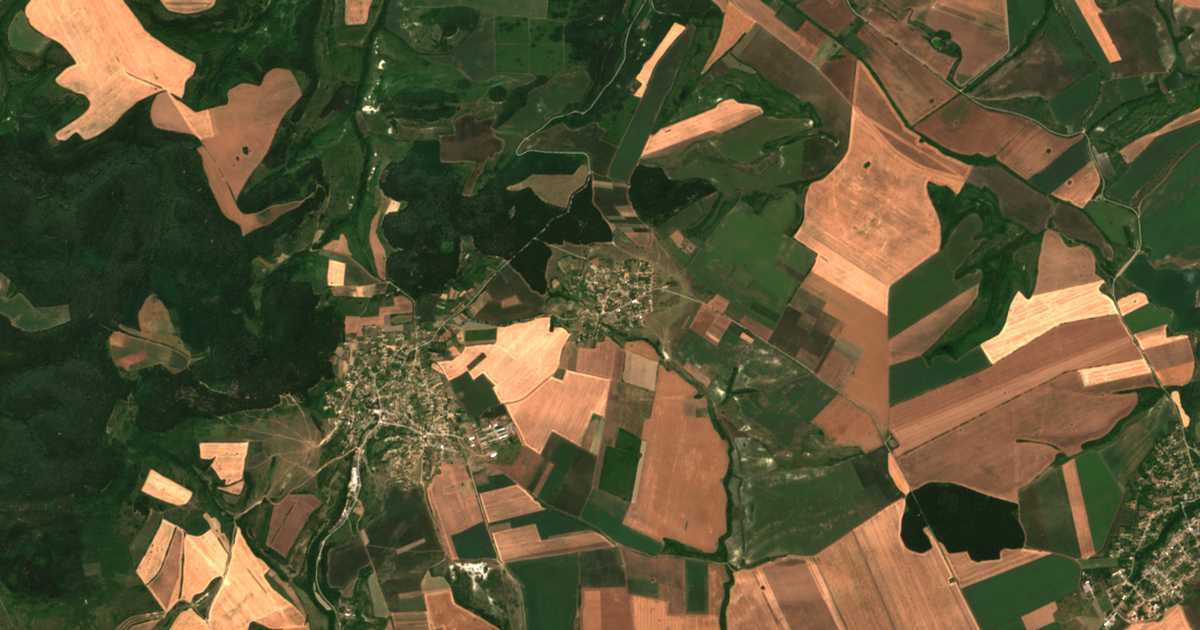 Сателитска карта на Kozica