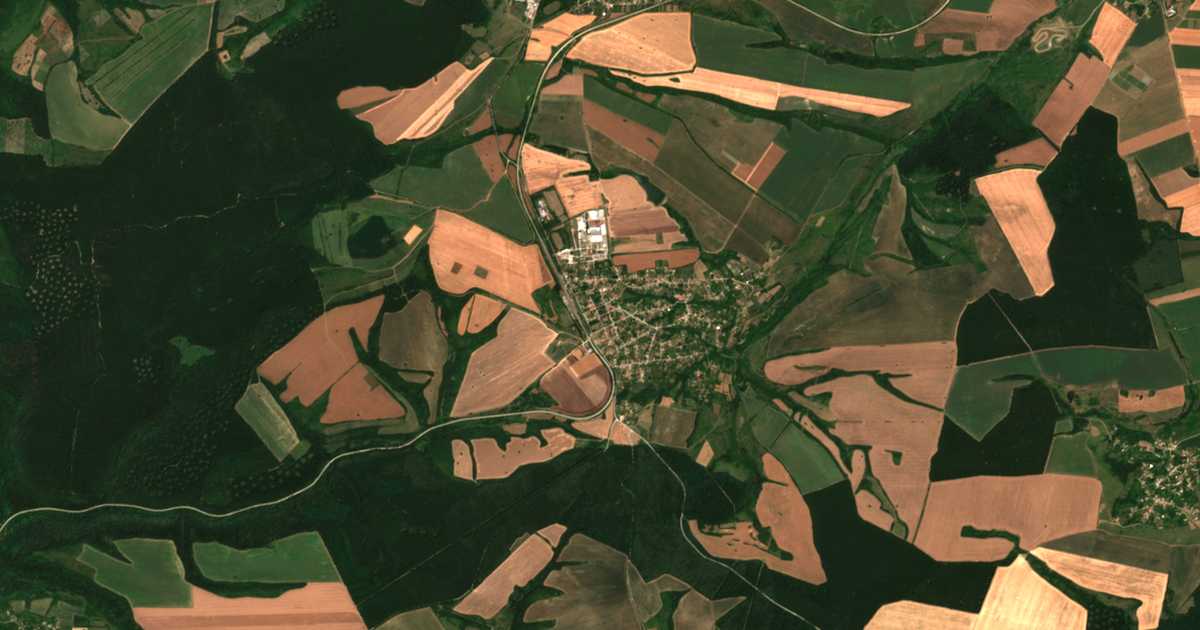Сателитска карта на Slavjanovo