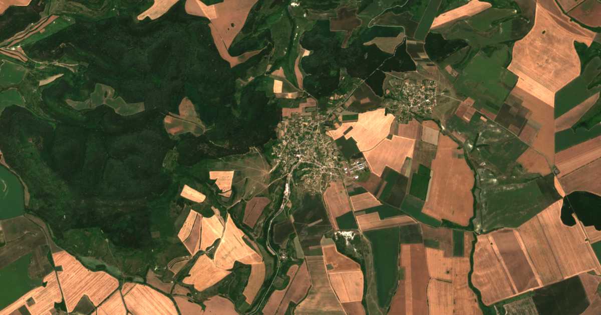 Сателитска карта на Zaraevo