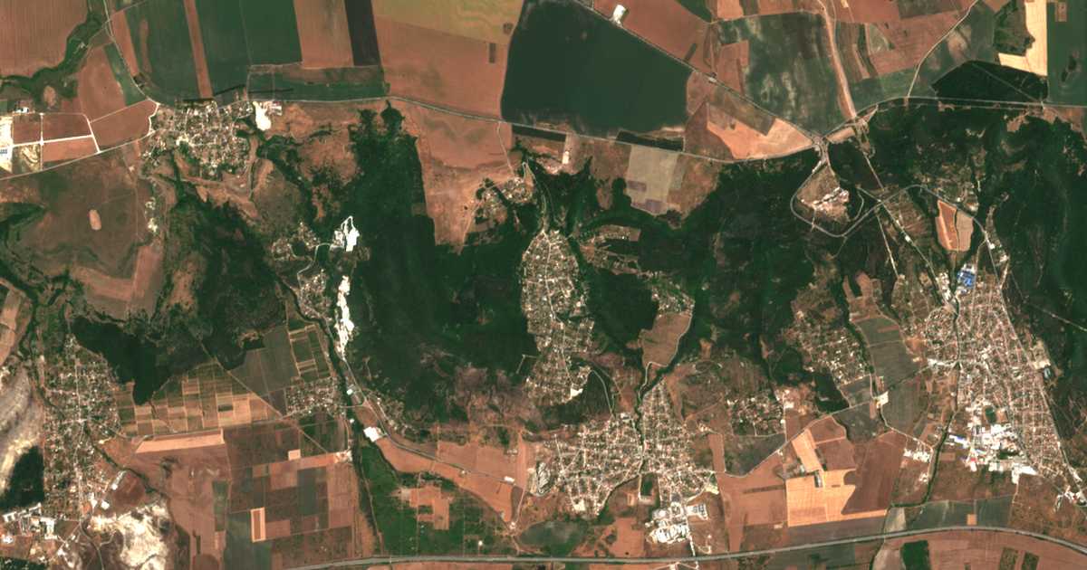 Сателитска карта на Dobrogled