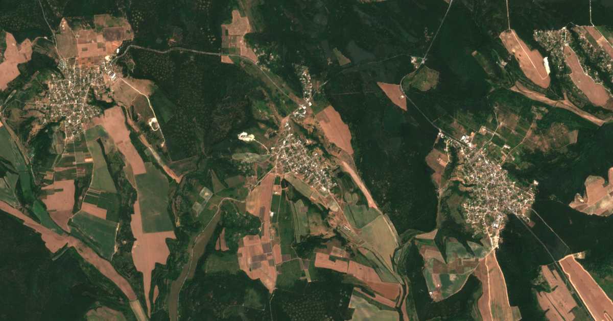 Сателитска карта на Benkovski