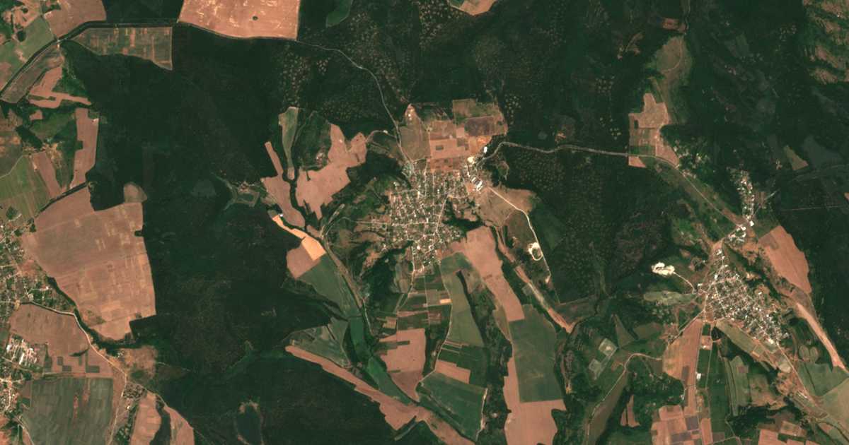 Сателитска карта на Zdravec