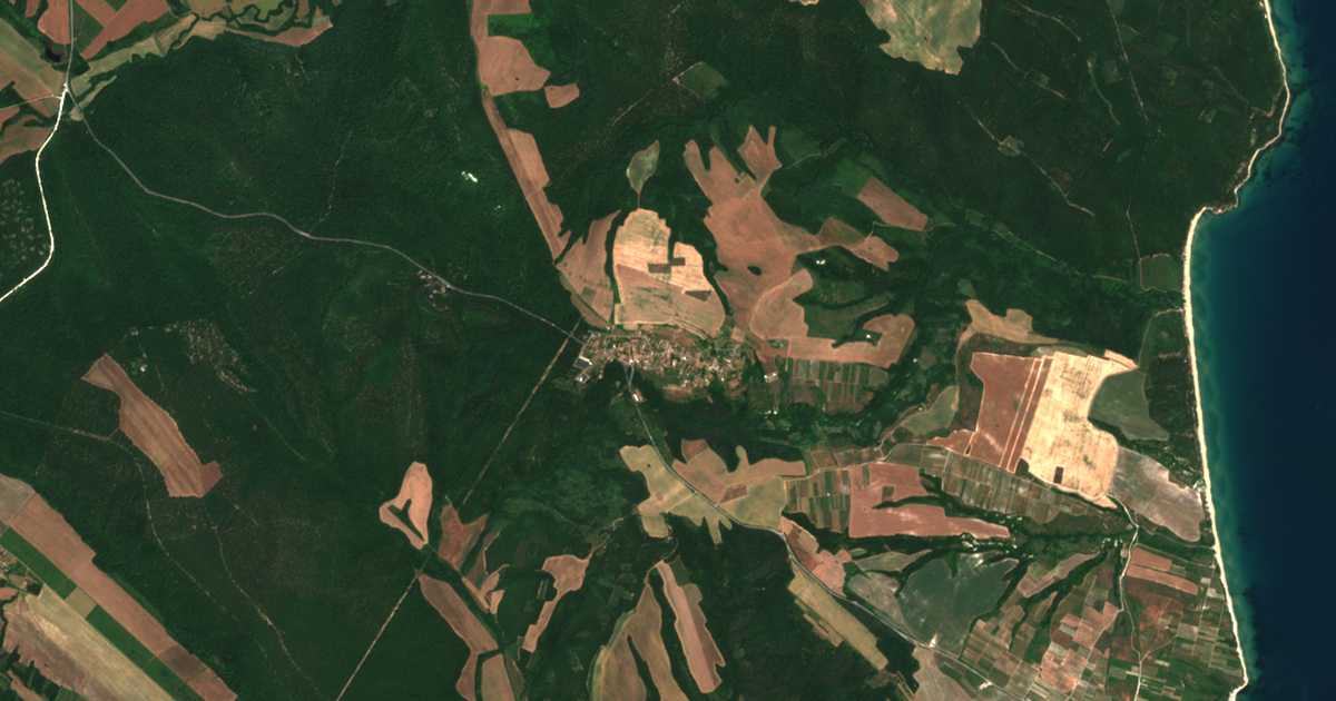 Сателитска карта на Gorica