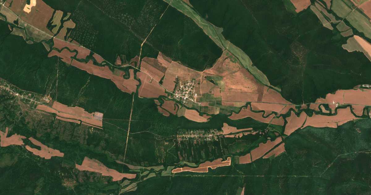 Сателитска карта на Popovič