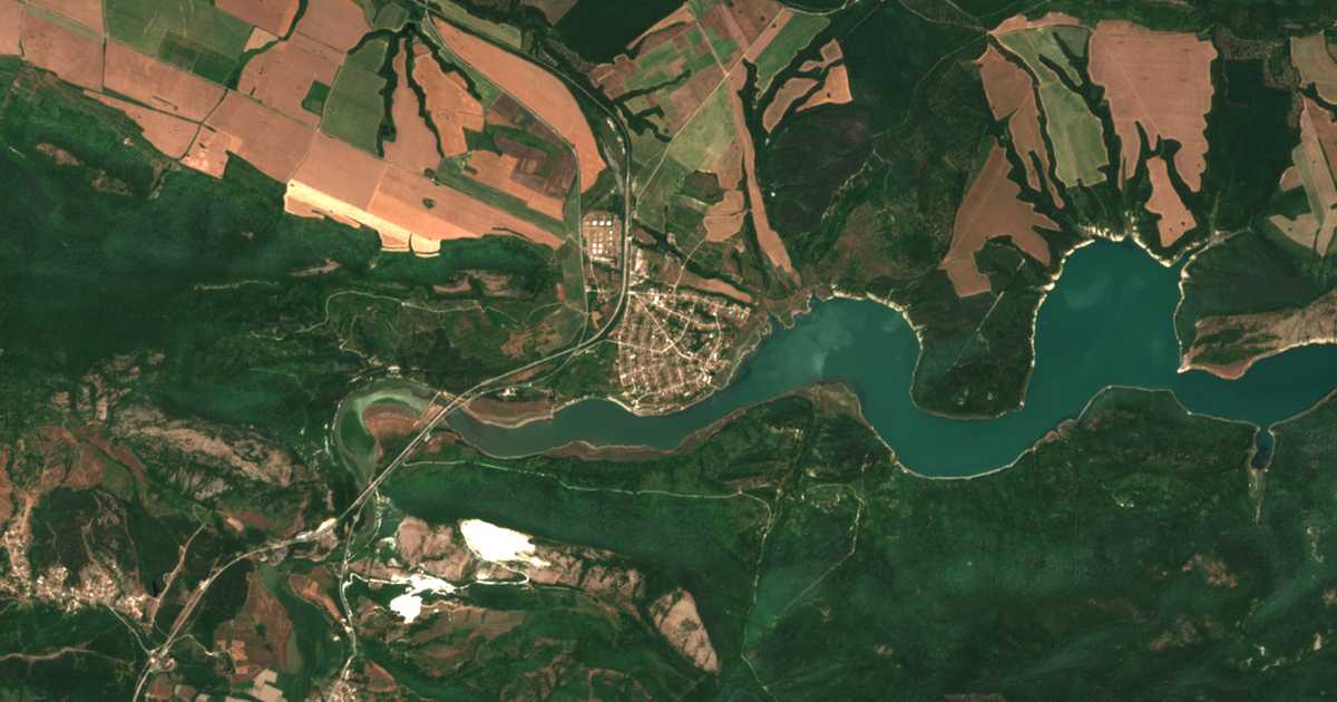 Сателитска карта на Asparuhovo