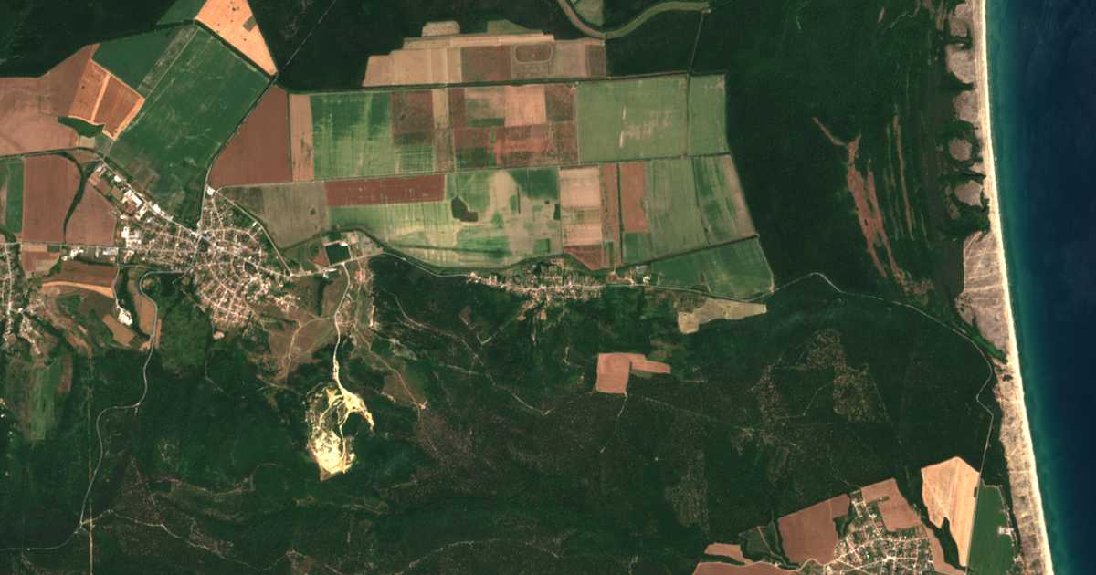 Сателитска карта на Novo Orjahovo