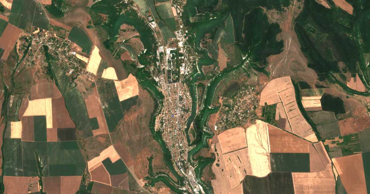 Сателитска карта на Провадија